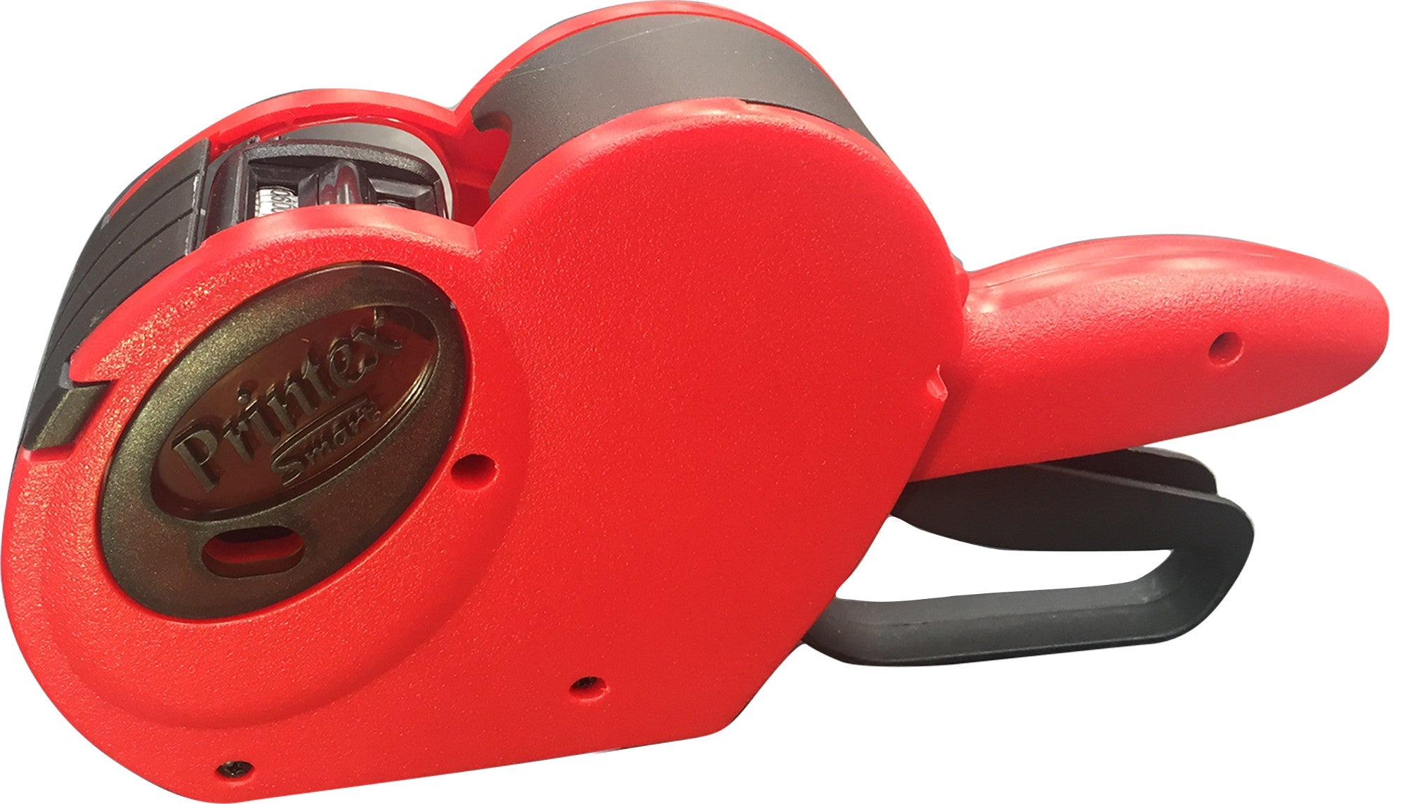 SMART Price Marker Labeler Gun, 1 Line, 8 Characters, 1 x 1/2 Inch Labels, Red - RingBinderDepot.com