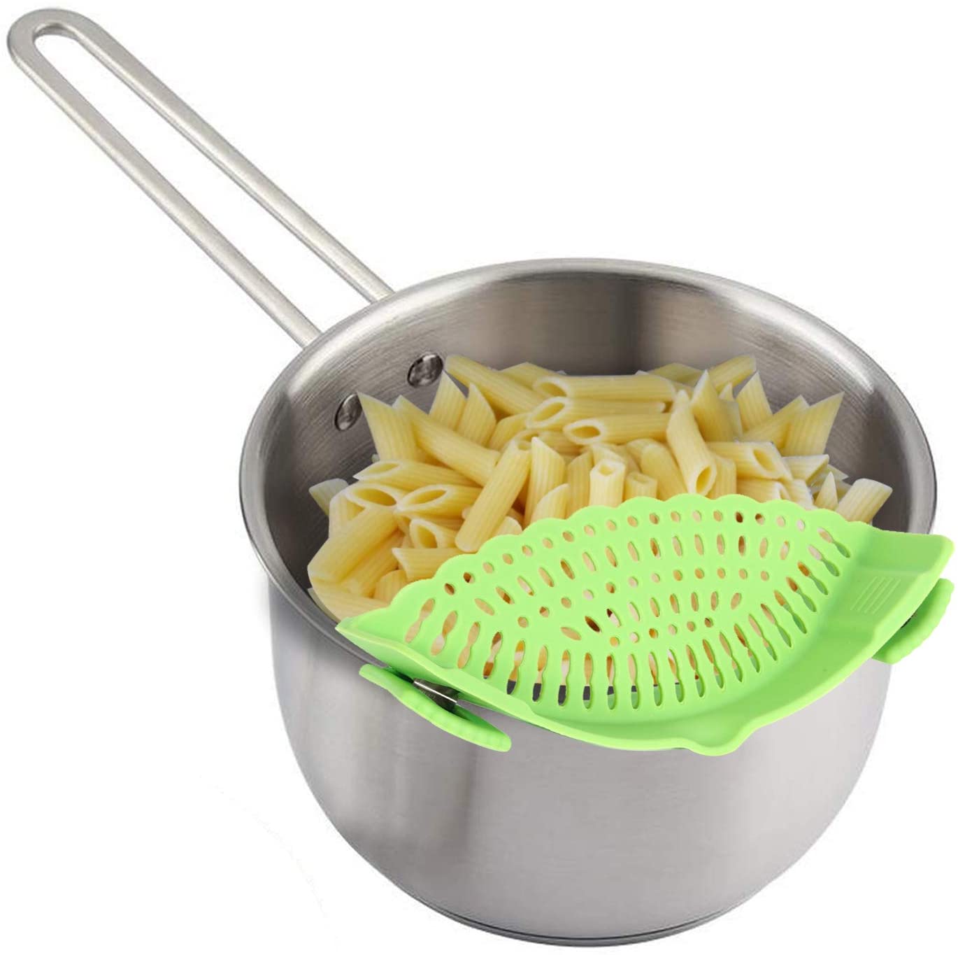 Clip On Silicone Colander - Snap and Strain