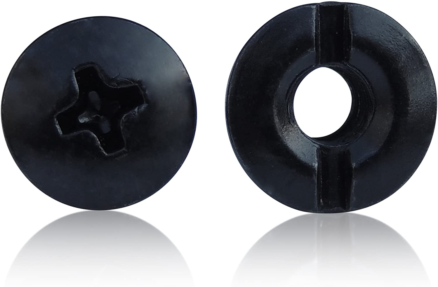 Grizzly Black Chicago Screws For Leather/Kydex Gun Holsters/Clips and Knife Sheaths 1/4 Inch - 20 Pack