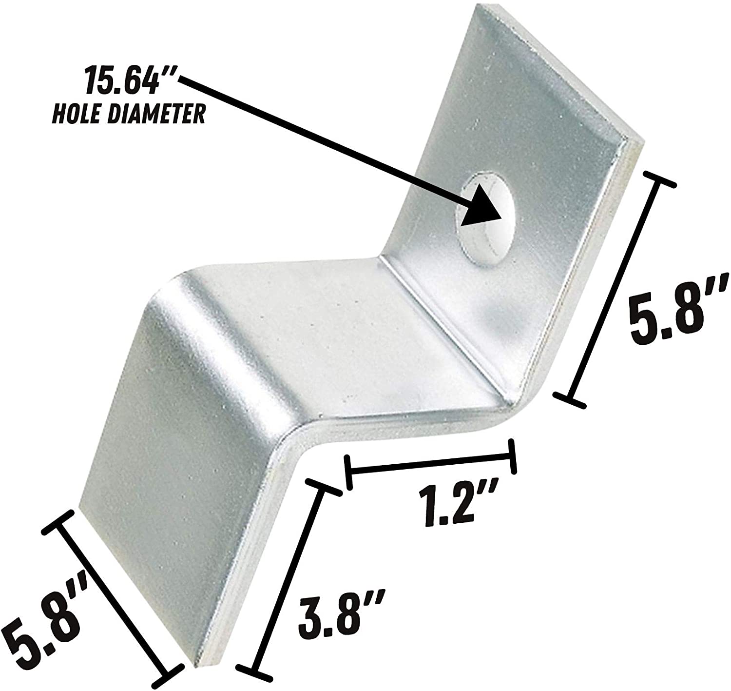 40 Pack Heavy Duty Z Table Top Fasteners with Screws